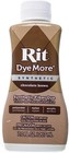Rit Dyemore 7 Oz  - Chocolate Brown Liquid Dye For Eco-friendly Fabric Renewal