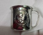 Silver Baby Cup Samuel Butcher Precious Moments Baby s First Cup Jesus Loves Me