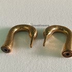 Lot Of 2 Pcs Antique Vintage Handle Victorian For Wooden Walking Stick Cane Gift