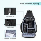 Camera Sling Bag Backpack Shoulder Case Waterproof For Canon Nikon Sony Slr Dslr