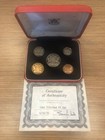 Trinidad    Tobago  1966 Proof Coin Set - Uncirculated  original Receipt Inc 