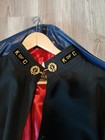 Knights Of Columbus Ceremonial Dress Cape Cloak Black Red Liner Lynch   Kelly 