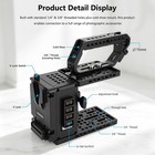 Camvate Height-adjustable Camera Cage Expansion Module Rig W d-style Top Handle