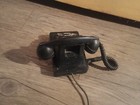 Vintage Bell System F1 Rotary Dial Desk Phone Black Western Electric Telephone