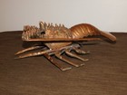 Vintage Nautical Fisherman Ocean 12  Long Copper Lobster
