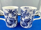 Blue Chintz Set 4  Fine Bone China Mug new  Madei England Roykirkham 10oz New