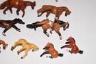 Vintage Breyer Mini Whinnies Lot Of 14 Mini Horses 1 5  Scale