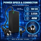 19v For Lg Monitor Power Cord Power Supply Lcd Led Hd Tv Monitor Adapter Cord