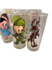 Vintage 1973 Warner Bros Looney Tunes Pepsi Collector Series Glass Lot Of  12 