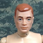 Vintage 1964 Hasbro Gi Joe Action Figure Tm-r Red Painted Hair Nice  