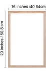 2pacs 40x50 Cm Wooden Frame Diy Picture Frames Art Suitable For Home Decor7277