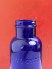 Bromo-seltzer Emerson Drug Co  Blue Antique Pharmaceutical Bottle Pre-1930