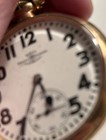 Ball Official Standard Cleveland 21j Rr Pocket Watch 10k Gf Running W  Chain