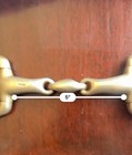 Herm Sprenger Kk  Germany 5    Eggbutt Snaffle  Arugian Double Joint