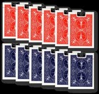 12 X Bicycle 807 Rider Back Poker Cards - Old Tuck Case 808 Playing Cards
