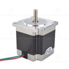 Stepperonline 2 Phase Stepper Motor For Nema23 2 8a Length 56mm Shaft 1 4    Cnc