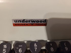 1957 Underwood  home Mark  Portable Typewriter W original Case