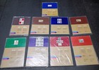 Lot Of 9 1974 Panes Canada Stamp Sheets  36 Face  8 Sealed Noel Cycling Carrier