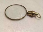 Collectibles Antique Antique Heavy Brass Magnifying Glass Vintage Magnifier Gift