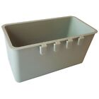 Cage Cups 6 Pcs 1 2 Quart Gray Hanging Water Feed Cage Cups Poultry Rabbit 
