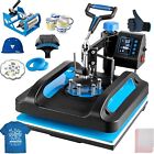15 x15  5 In1 T-shirt Heat Press Machine Transfer Sublimation Mug Hat Plate