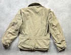 Vintage 40s World War Ii Era Us Navy N-1 Deck Jacket Size Medium Trashed Usn