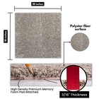 Squares Easy Street Premium Plush Carpet Tiles  Made In Usa     18x18 Peel And    