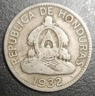 1932 Honduras 10 Centavos De Lempira Old Vintage Coin Km 76 1