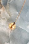 Antique Hatpin Goldtone Filigree Flower 6  Vintage Victorian Round