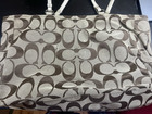 Coach Large Signature Canvas