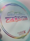 Discraft Teal Z Line Zone Paul Mcbeth 4x World Champ Flat Top Mid Putter  172g