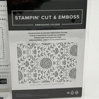 Stampin Up Country Side Stamp   Die Set   Countryside Blossoms Embossing Folder
