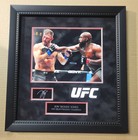 Ufc Jon Jones  Framed 8x10 Photo  W Fascimile  Laser Engraved  Autographed 