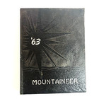 Antiquarian Albertville Highschool Mountaineer Yearbook Alabama 1963