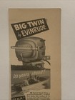 1951 Evinrude Big Twin Outboard Boat Motor Print Ad Milwaukee Wisconsin Vtg 50s