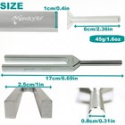 Professional 528 Hz Tuning Forks For Healing  Medical  And Music - Multi-freq   