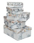Elegant Decorative Themed Nesting Gift Boxes 5 Boxes Nesting Boxes Beautifully T