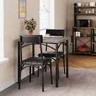 3-piece Dining Table Set And 2 Chair Dinning Room Kitchen Table Furniture Modern