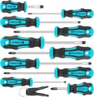 10   pc Magnetic Screwdriver Set 5 Phillips 5 Slotted Cushion Grip 2pcs Mini Screw