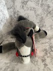 Wells Fargo Bank Prince Plush Soft Legendary Horse Pony Grey Black White