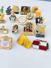 Vtg Lot 28 European Beer Enamel Lapel Pins Breweriana Please Read