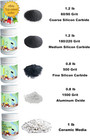 5 Lbs Rock Tumbler Grit Set   Ceramic Filler Media  Rock Tumbler Grit Refill Kit