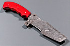 Custom Hand Made Forged Damascus Steel Hunting Tracker Knife  1750