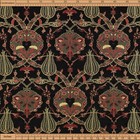 Floral Tulip Boho Tapestry Ottoman Ethnic Upholstery Fabric By The Yard Meter