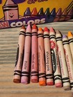       Vtg 1990  1992 Crayola Big Box Of      Crayons Discontinued Colors      