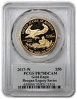 2017 W Pcgs Pr70 Proof 1 Oz Gold American Eagle Reagan Legacy  50 Us Coin 64006a
