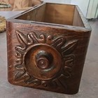 Vintage Wooden Sewing Machine Drawer display Box