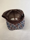 Riverbed Threads Nc North Carolina Camo Trucker Hat Snapback Mesh Cap Brown Blue