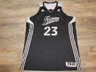 San Antonio Silver Stars Danielle Adams  23 Wnba Game Used Basketball Jersey 4xl