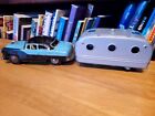 Nice Vintage 1950 s Sss Tin  Friction Plymouth Sedan With House Trailer
